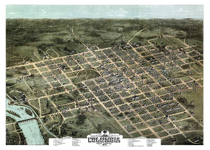 map of Columbia