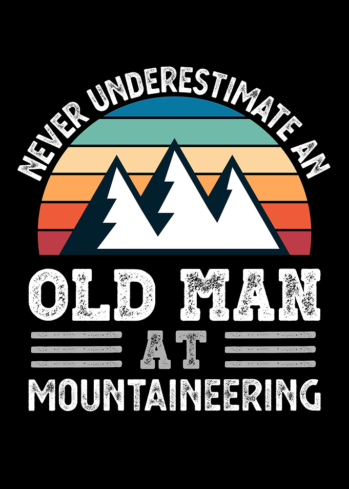 Old Man at Mountaineering