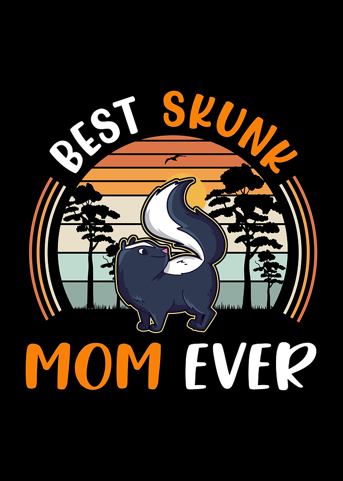 Best Skunk Mom Ever