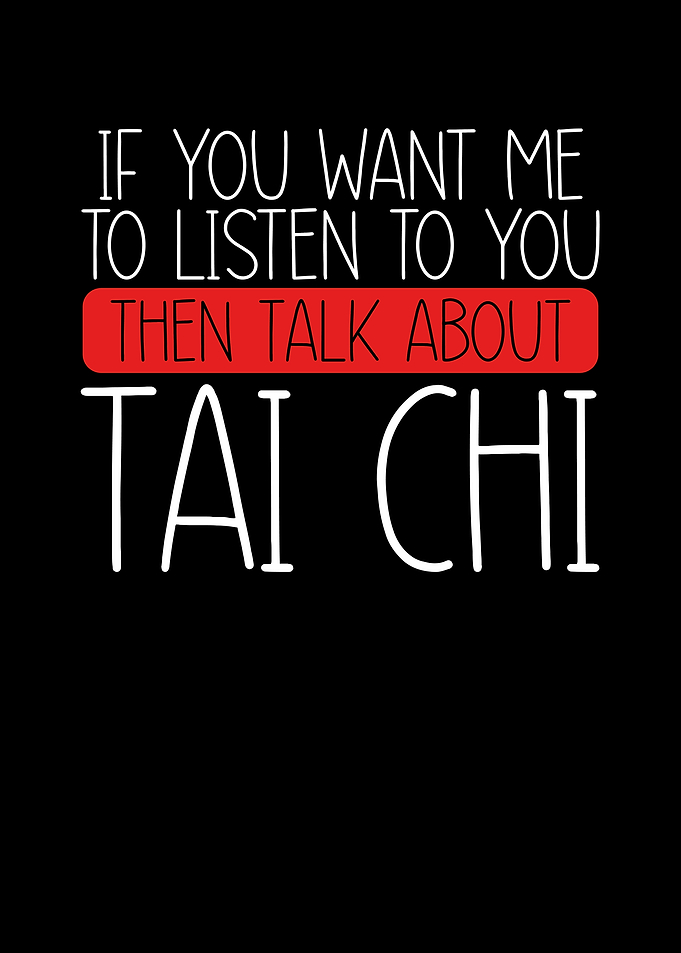 Then talk about tai chi ma
