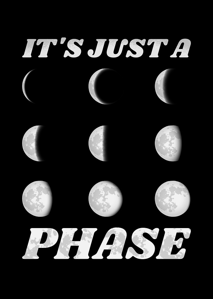 Its just a Phase Moon