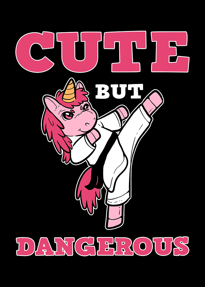 Cute But Dangerous Unicorn