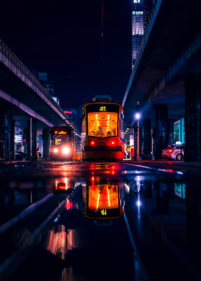 Neon light city