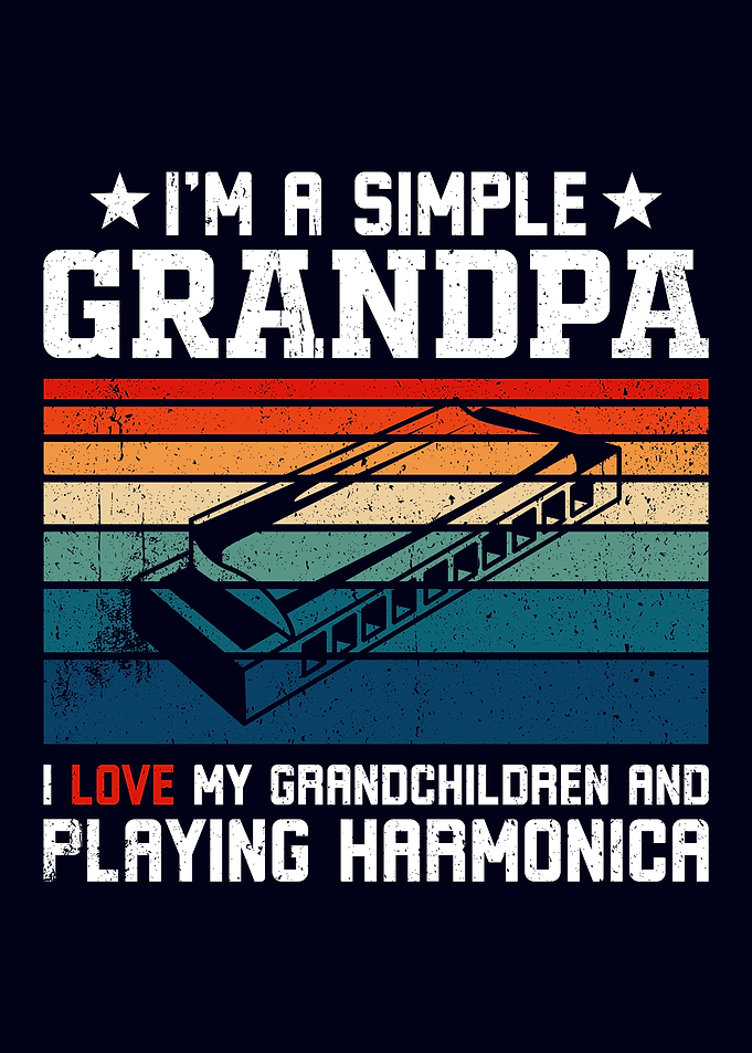 Harmonica Grandpa