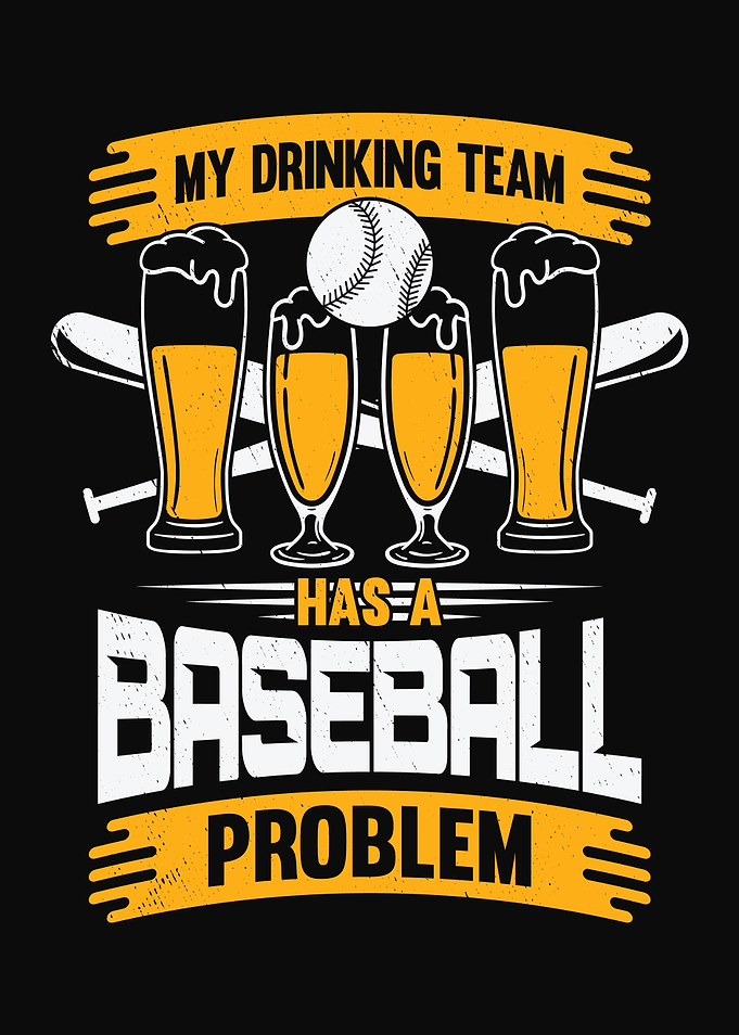 Funny Baseball Design