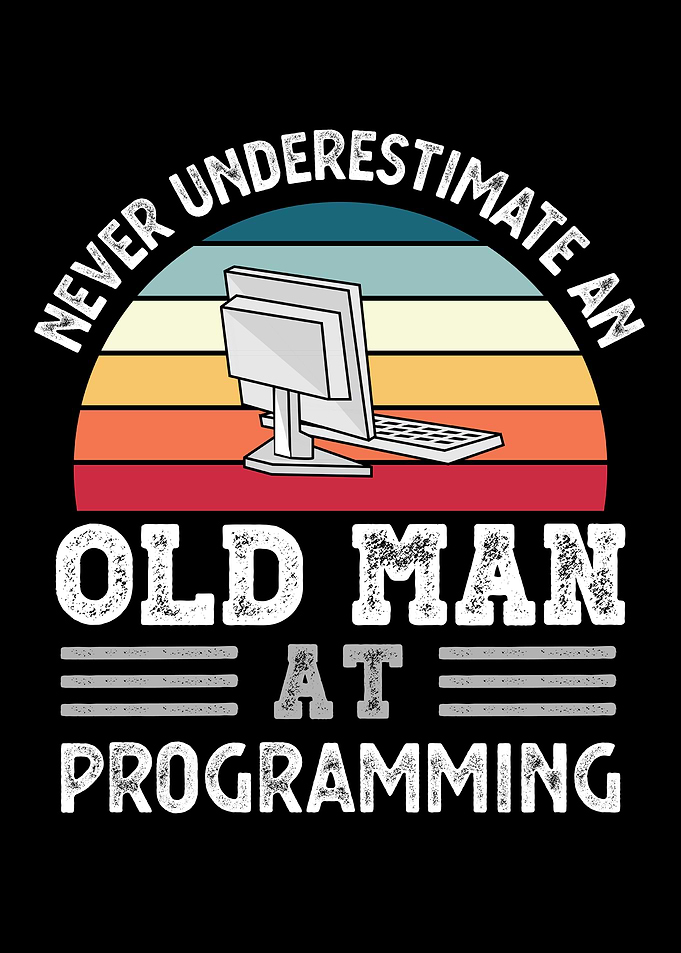 Old Man at Programming