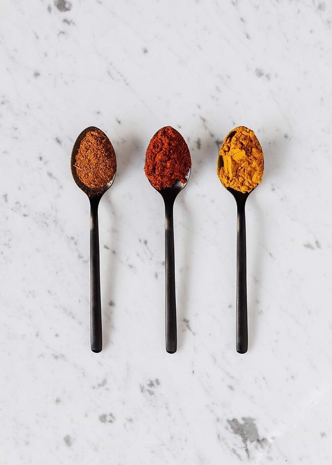 Spice on Marble Top