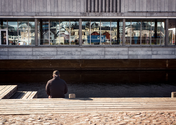 Sitting Lonely On The Pier