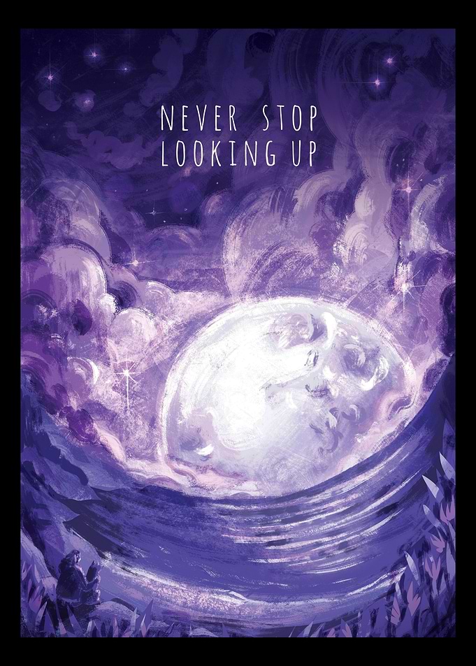 Moon sky quote
