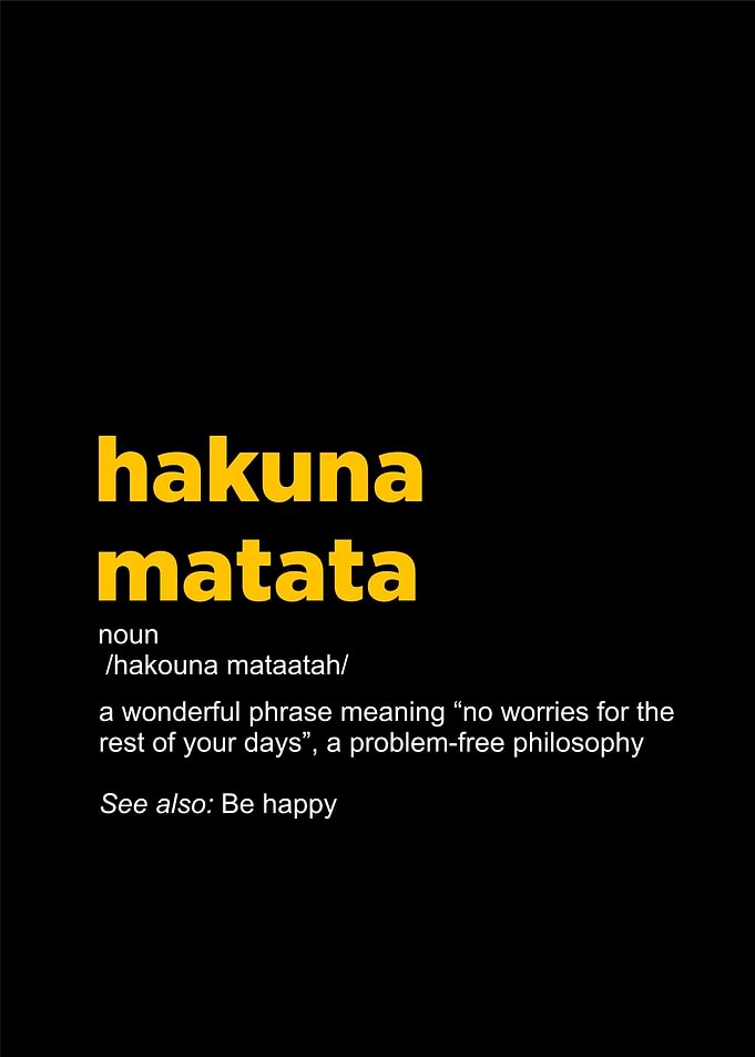 hakuna matata