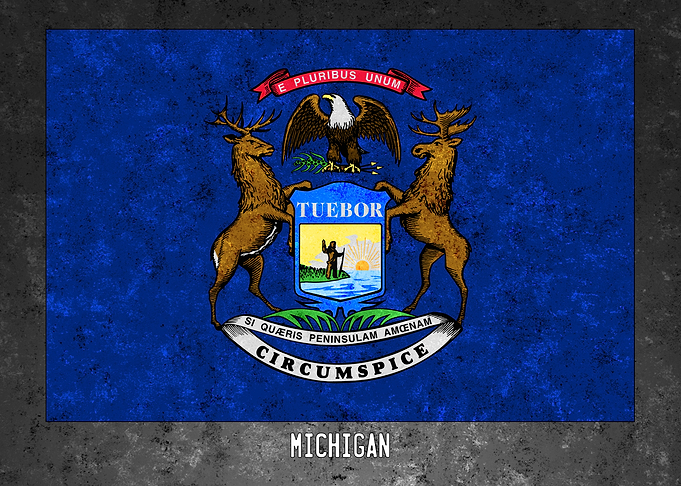 Flag of Michigan