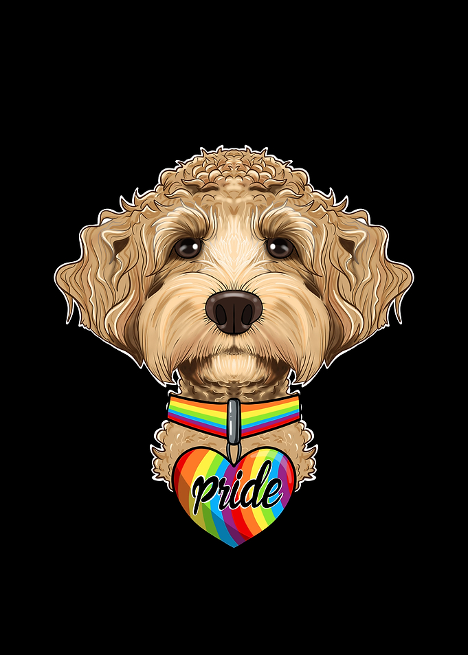 Labaradoodle LGBTQ Flag