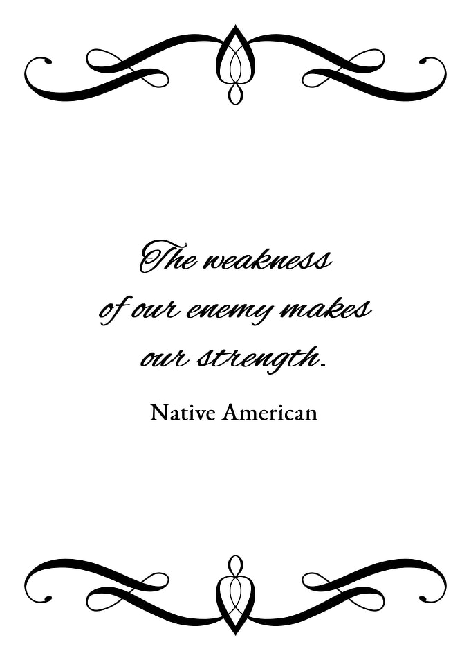 Weakness and Strength