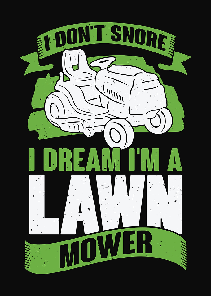 Lawn Mower Gardener Design