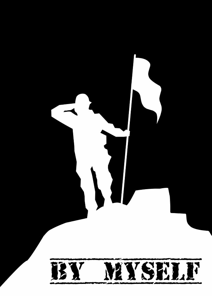 army with flag album cover