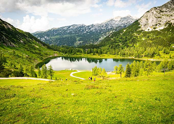 Beautiful scenery of a gre
