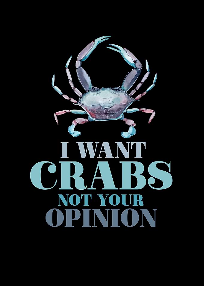 Crab Crayfish Saying Funny