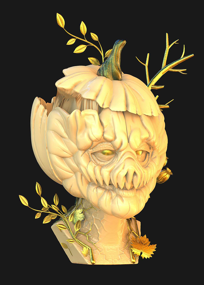 WHITE PUMPKIN