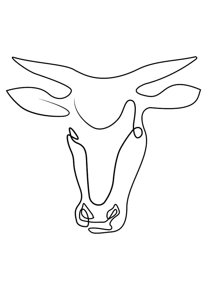 Wagyu One Line Art