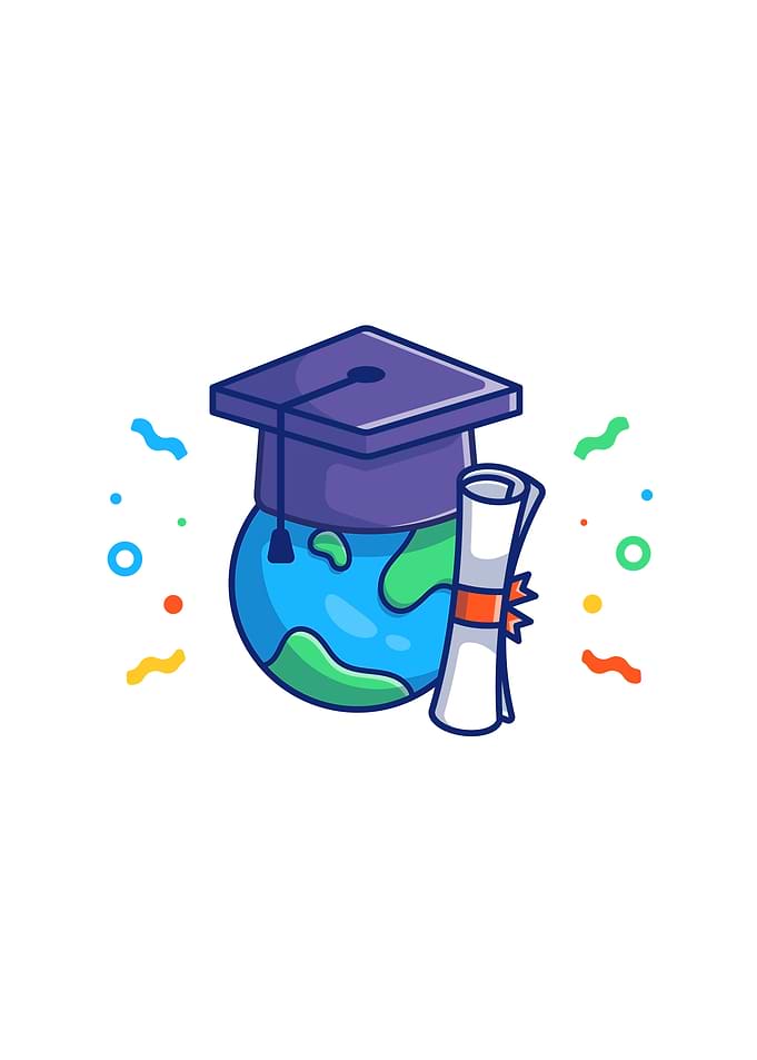 World Graduation Hat