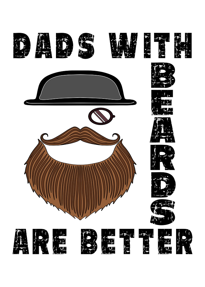 Dads With Beards Are