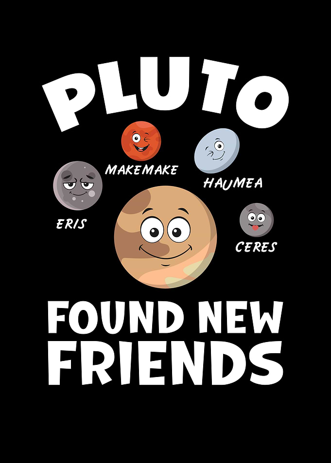 Planet Pluto New Friends