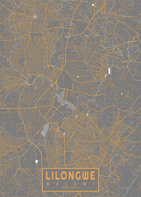 Lilongwe City Map Bauhaus