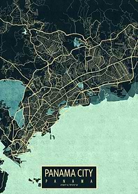 Panama City Map Summer