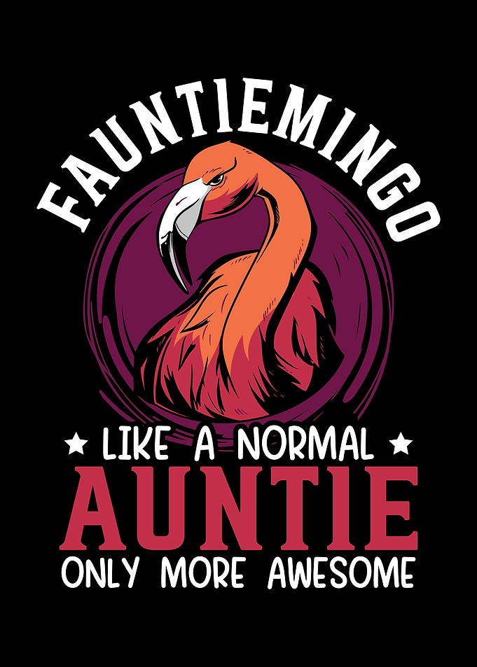Fauntiemingo Pink Flamingo