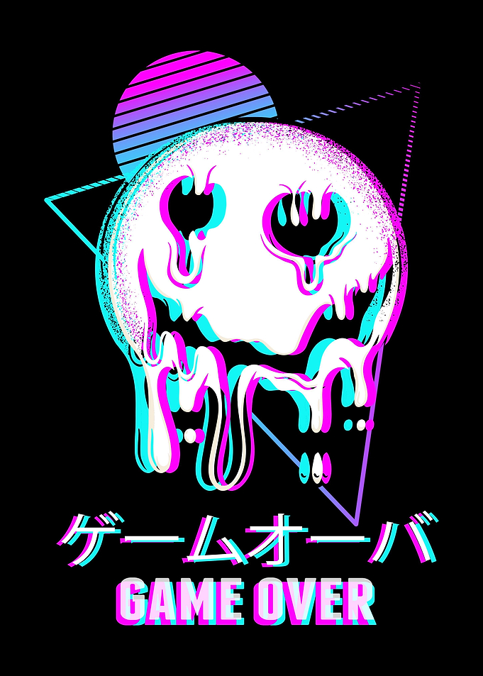 Game Over Aesthetic Goth