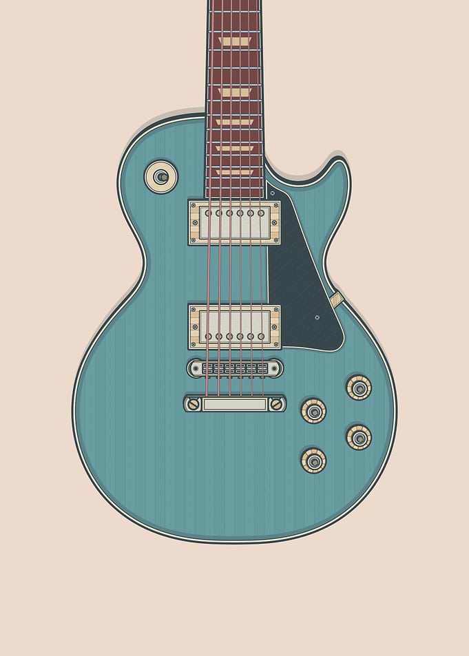 Pelham Blue Rock Guitar