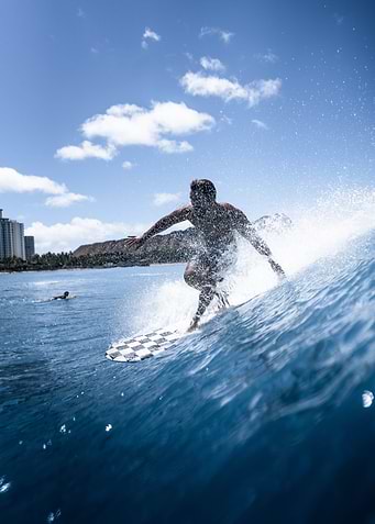 Master of the surfboard