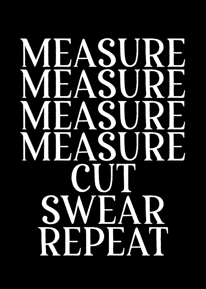 Woodworking many measure