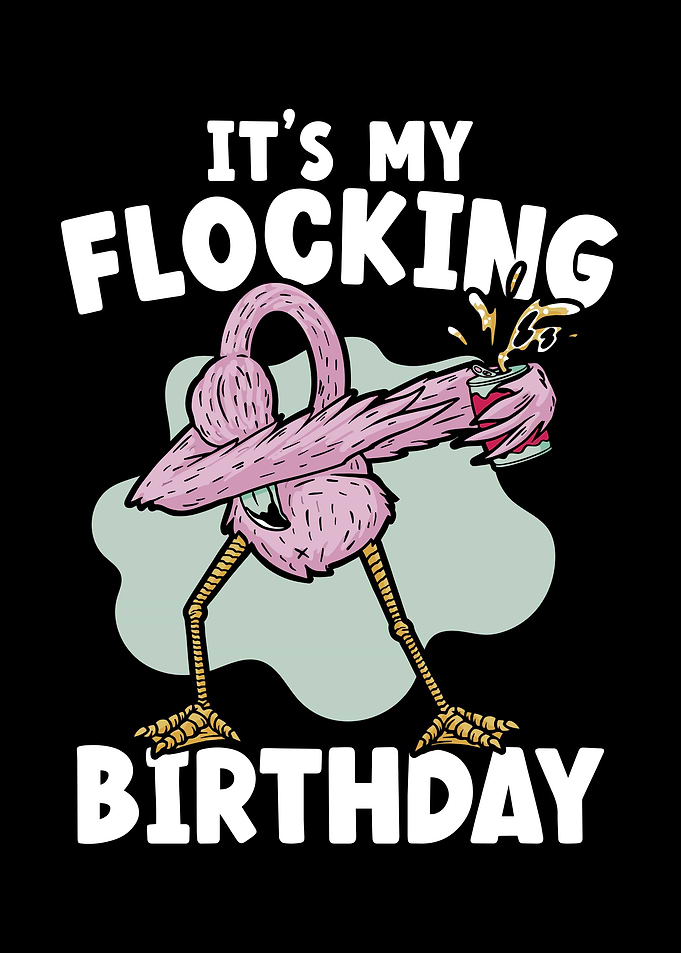 Its My Flamingo Birthday