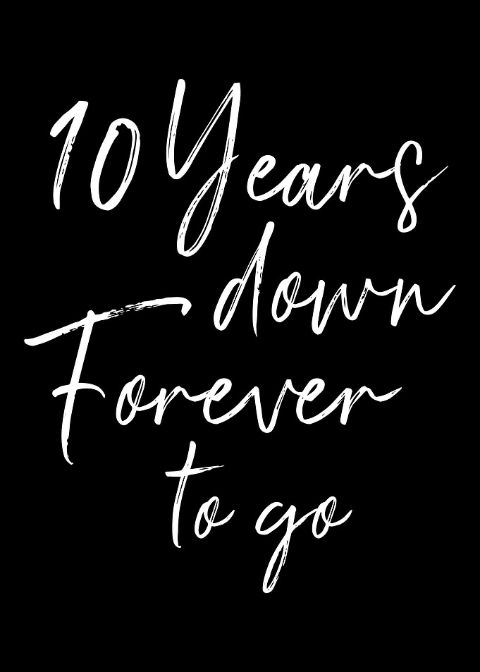 10 years down forever to g