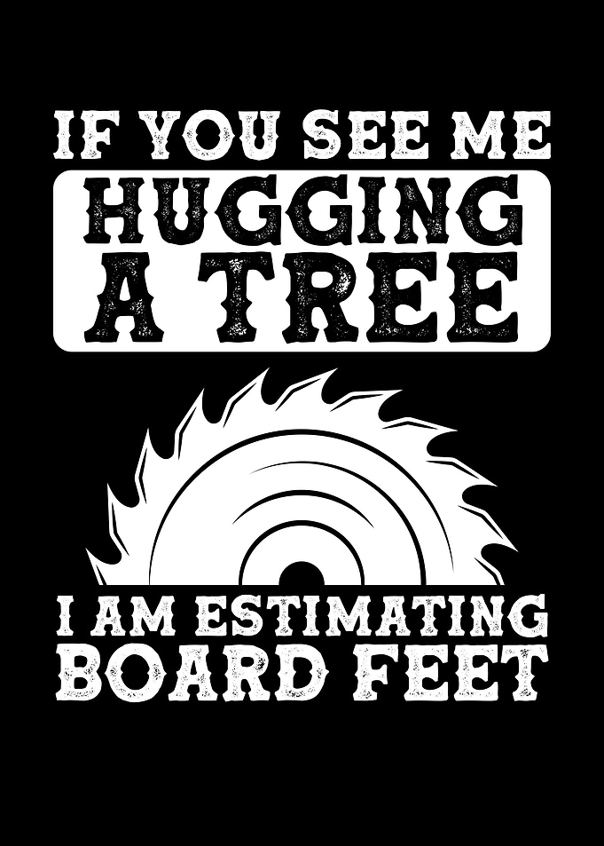 See me hugging a tree