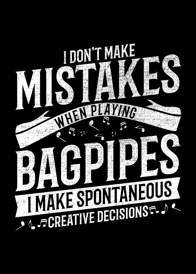 Funny Bagpipe Musician