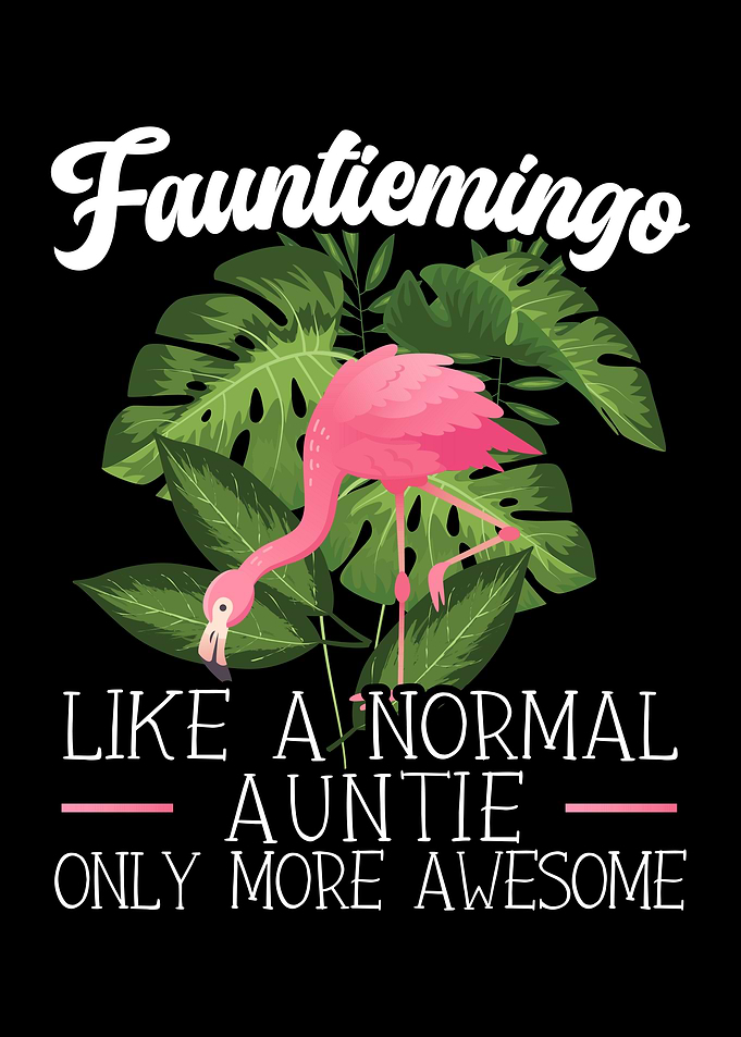 Fauntiemingo Pink Flamingo
