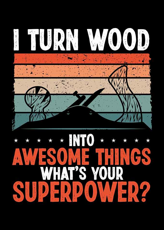 I turn wood into cool thin
