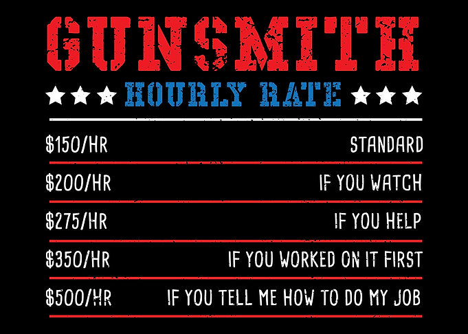Gunsmith Hourly Rate
