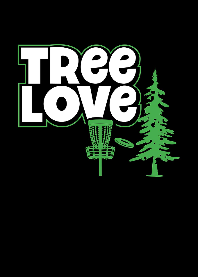 Disc golf tree love