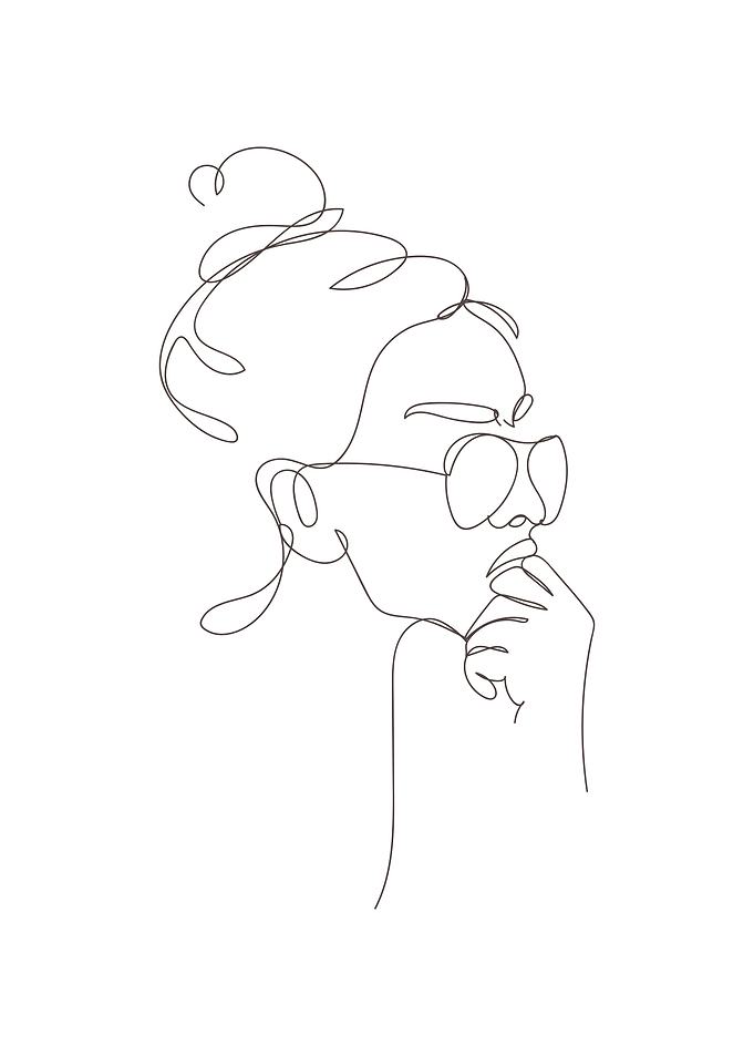 Stylish Woman modern art