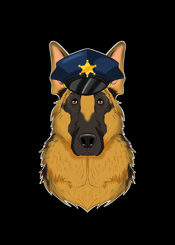 Police German Shepherd