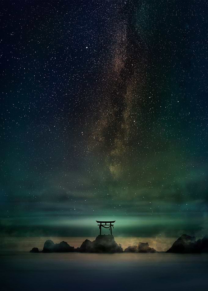 Cosmic Torii gate