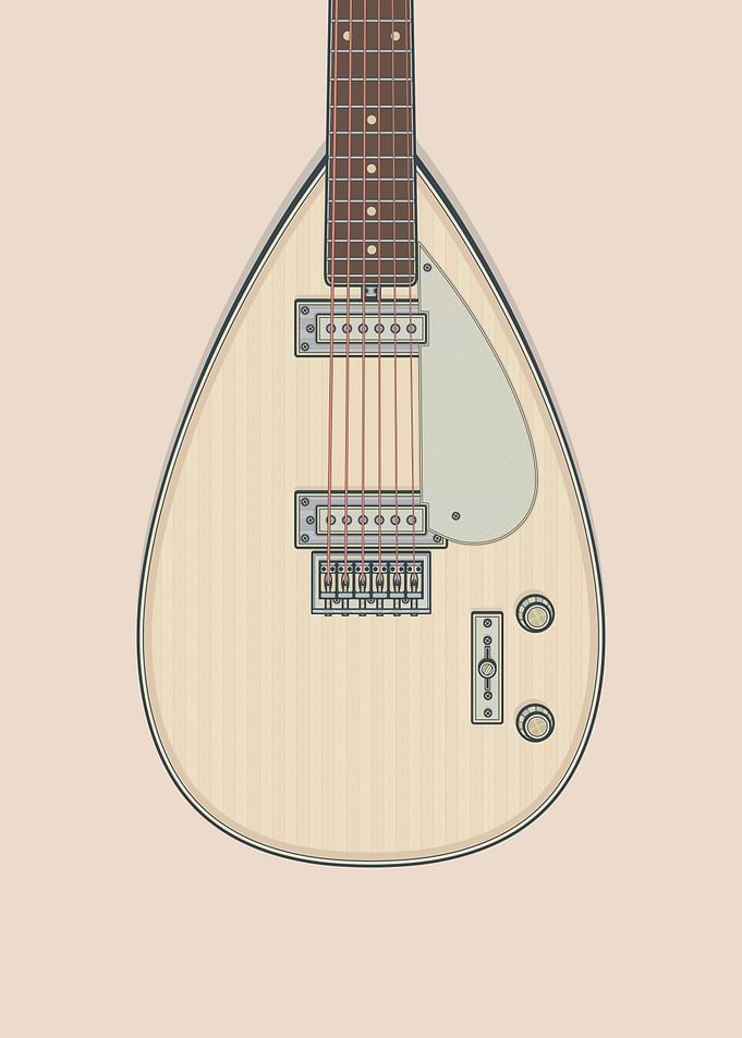 Teardrop Guitar