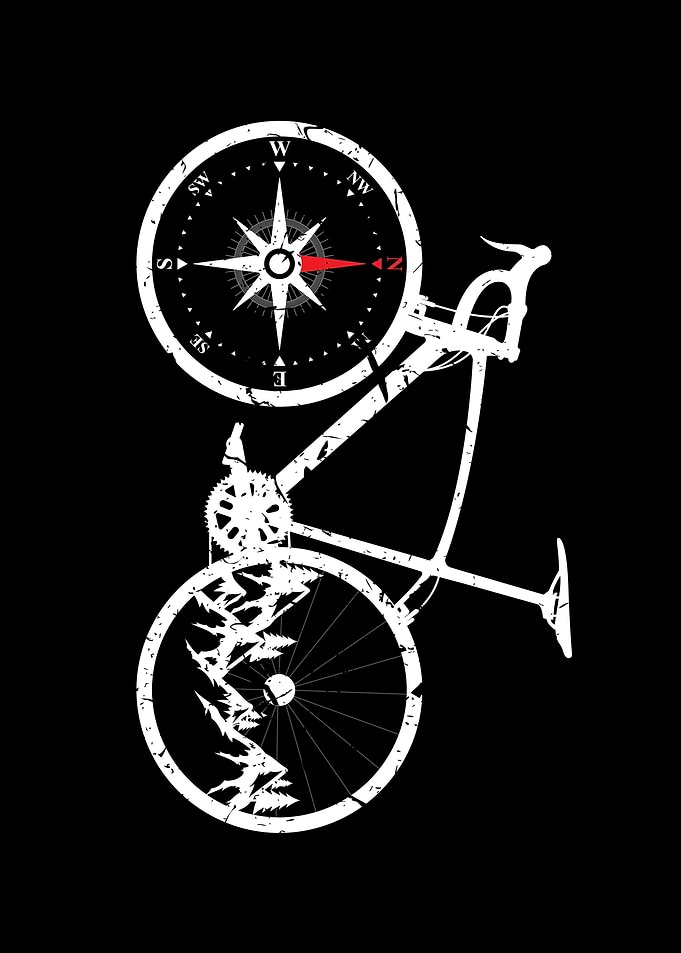 Cycling Adventrure Compass