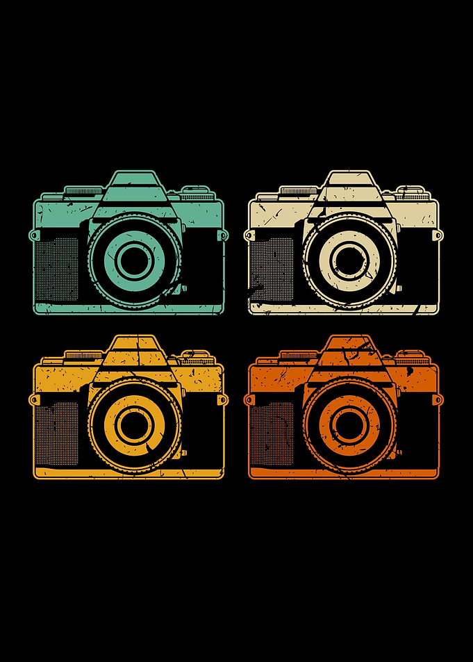 Retro Camera Photographer