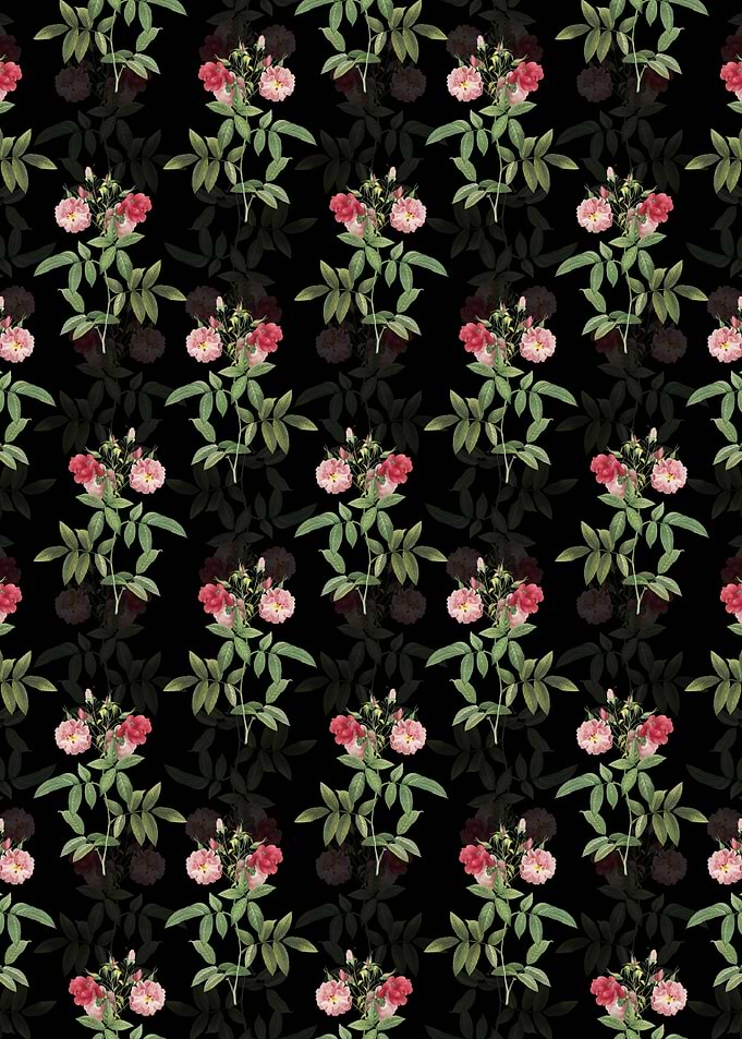 Floral Hudson Rose Pattern