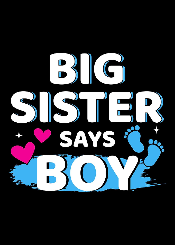 Gender reveal sister says