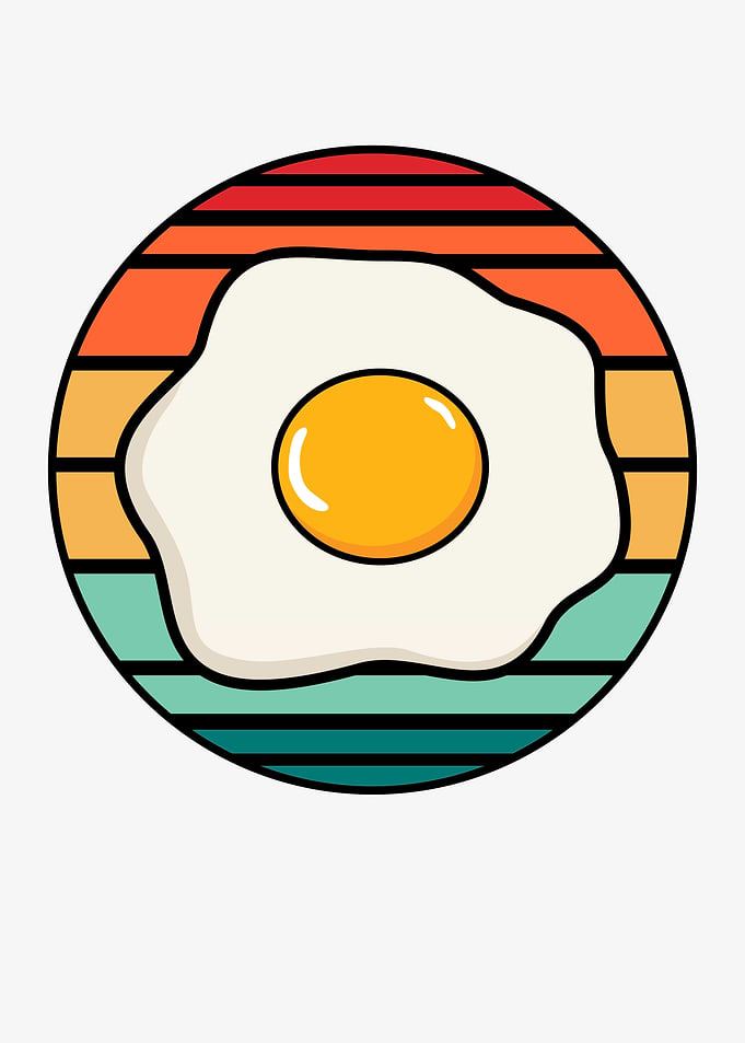 Love Egg Breakfast Day
